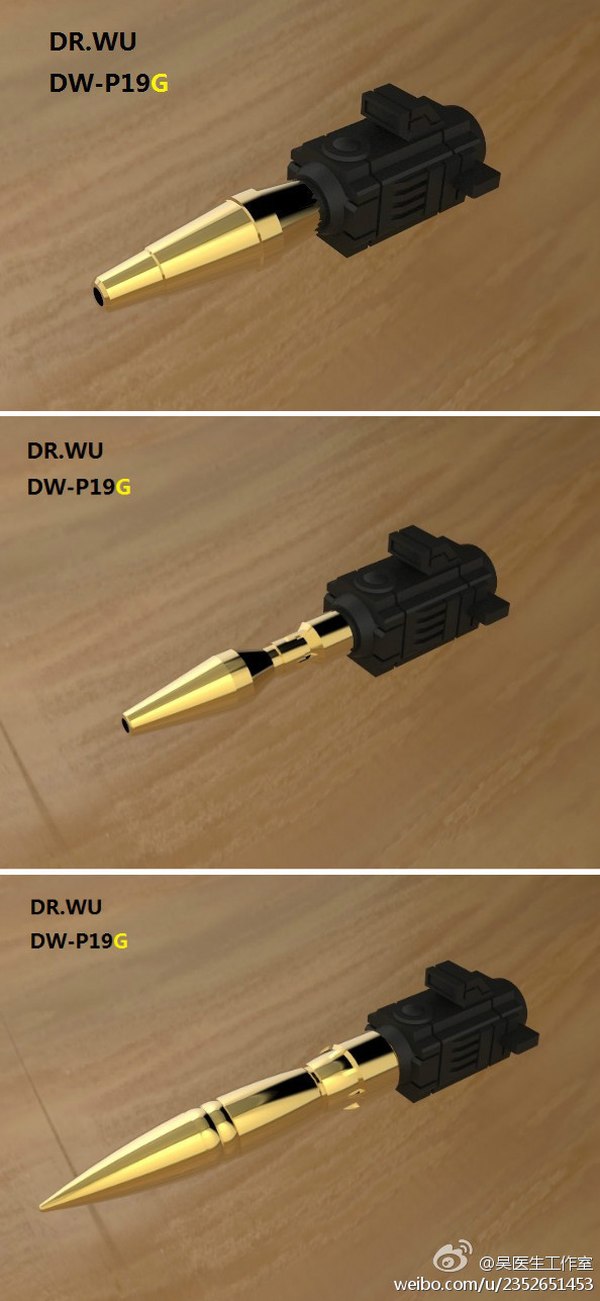 Dr. Wu Announced Golden Warhead Missiles Limited Edition Uncle Billy Exclusives (1 of 1)